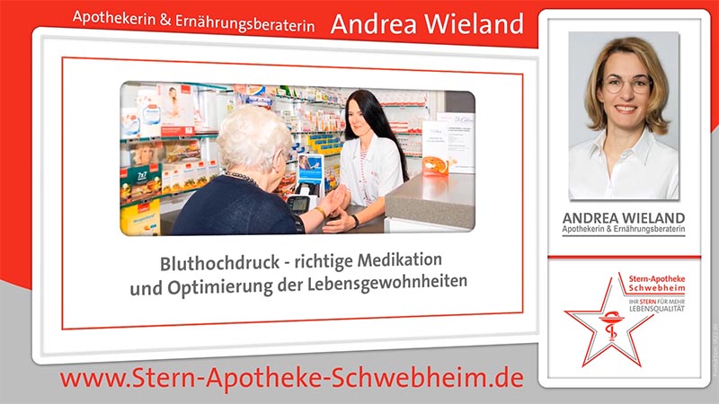 Bluthochdruck Andrea Wieland Stern Apotheke Schwebheim Schweinfurt Würzburg