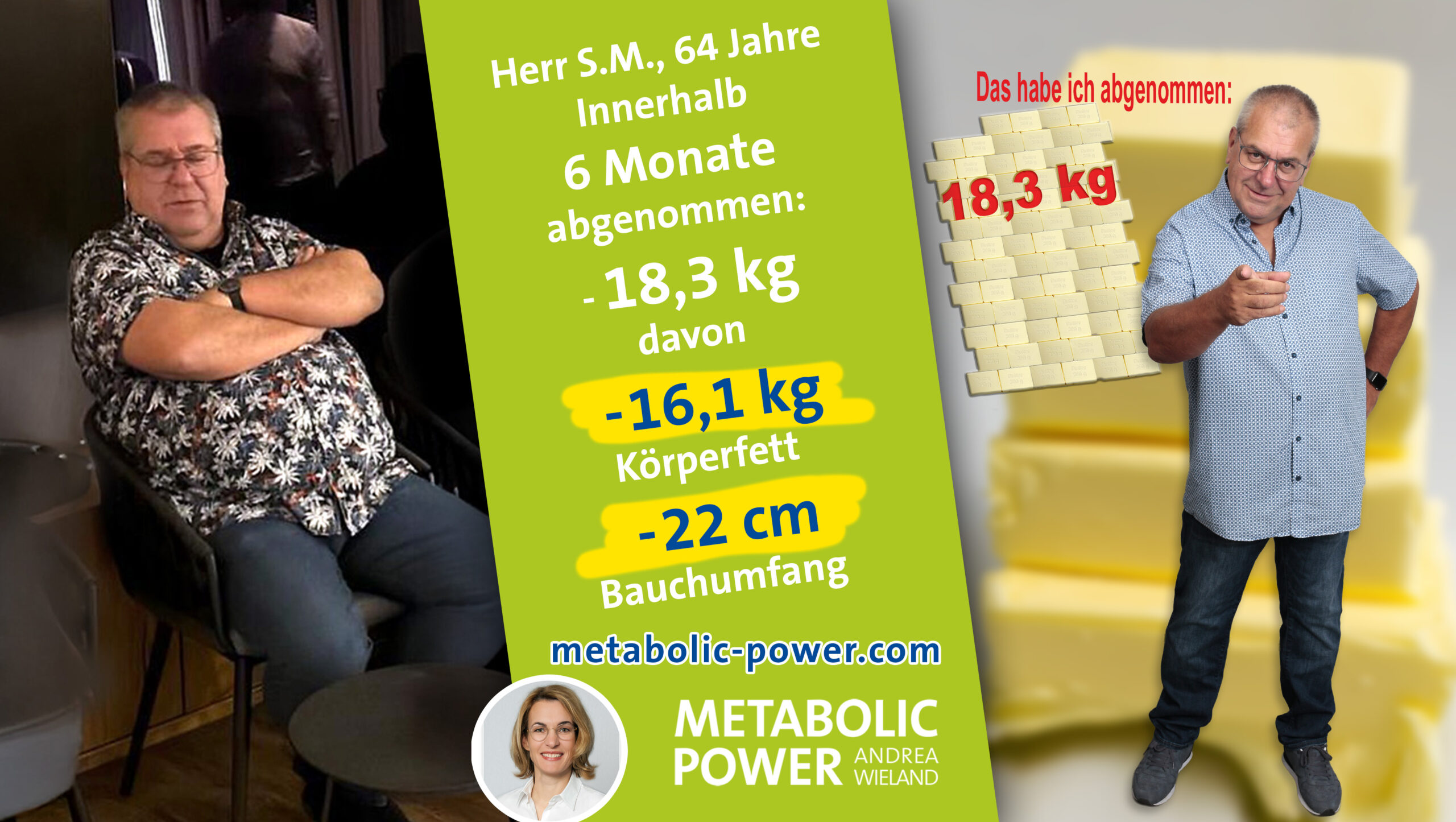 Andrea Wieland S-M Abnehmen aber sicher 18kg abgenommen 1